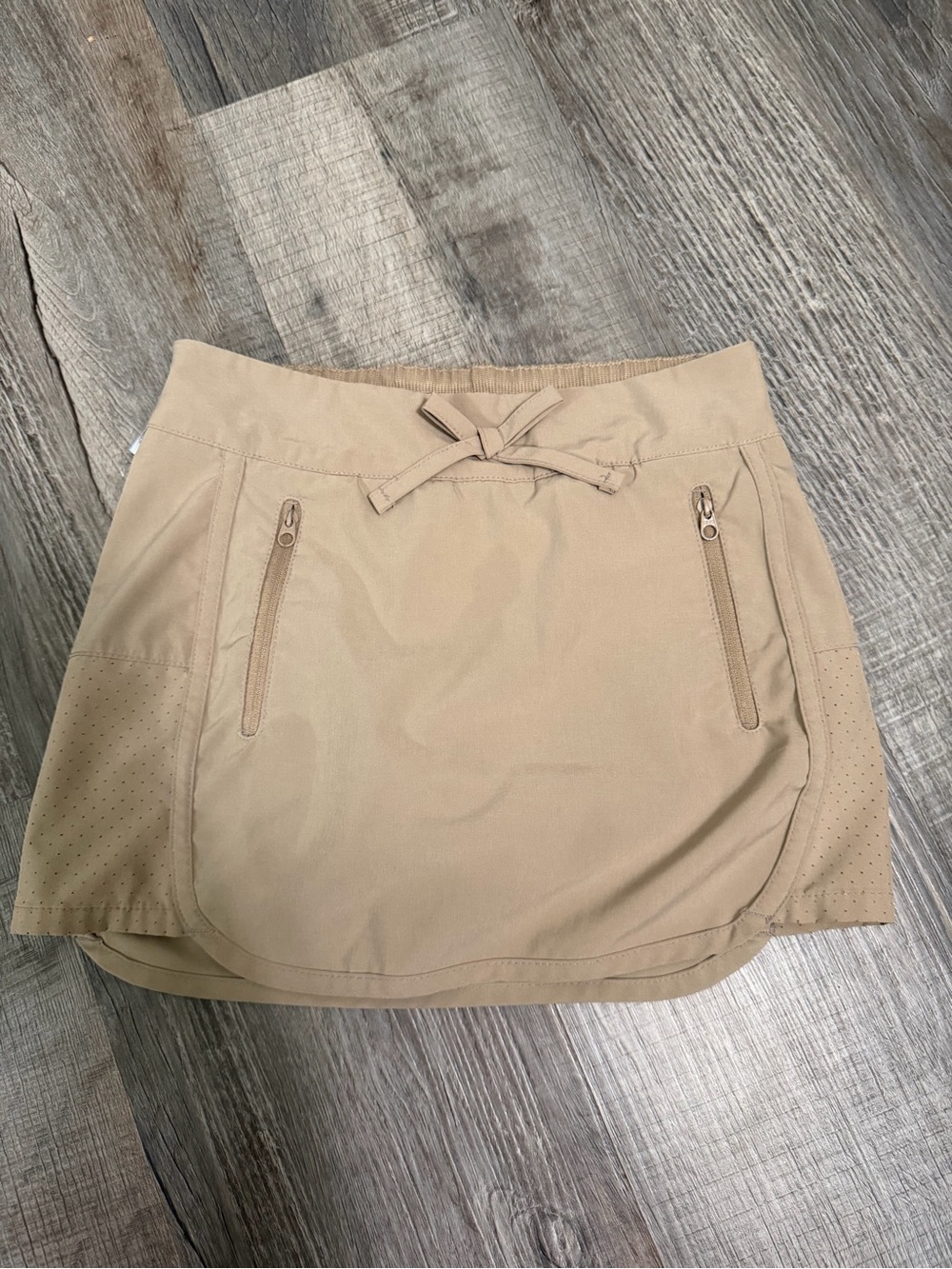 Magellan Outdoor Girls Athletic Skort with Zip Pockets
